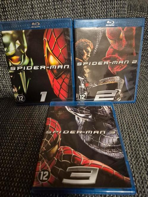 Spider-man 1 tot 3, Cd's en Dvd's, Blu-ray, Zo goed als nieuw, Ophalen of Verzenden