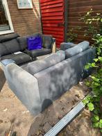 Ikea Vimle 2 persoonsbank blauwe stof, Ophalen, Gebruikt, 150 tot 200 cm, Tweepersoons