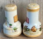 Vintage Keramiek Zout en Peper Strooiers, Antiek en Kunst, Antiek | Keramiek en Aardewerk, Verzenden