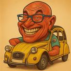 t is me der EENTJE, Auto's, Voorwielaandrijving, Stof, 2CV, 4 cilinders