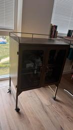 Metalen Vitrinekast Basic label, Ophalen, Gebruikt, 50 tot 100 cm, Minder dan 100 cm