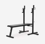 Opklapbare fitnessbank voor bankdrukken 80 kg, Sport en Fitness, Fitnessmaterialen, Ophalen, Zo goed als nieuw, Fitnessbank