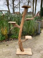 Unieke houten krabpaal, Dieren en Toebehoren, Ophalen of Verzenden, Zo goed als nieuw, Krabpaal