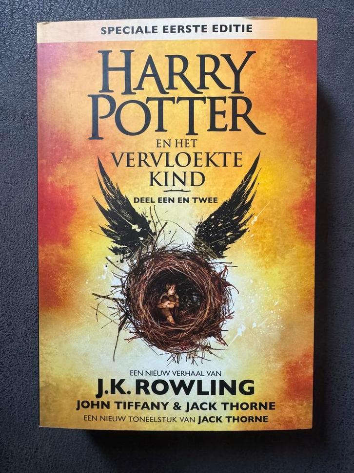 Harry Potter en het vervloekte kind deel een en twee, Boeken, Fantasy, Zo goed als nieuw, Ophalen
