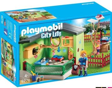 playmobil city life kattenopvang 9276 beschikbaar voor biedingen