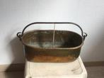 Vintage koperen bak met hengsel, Ophalen