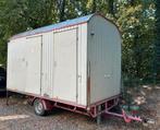 Schaftkeet, bouwkeet, pipowagen incl. toilet, Doe-het-zelf en Verbouw, Bouwketen en Schaftketen, Ophalen, Gebruikt