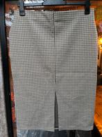 Pied de poule kokerrok maat L H&M, H&M, Wit, Maat 42/44 (L), Ophalen of Verzenden