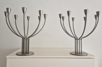 8-ARMIGE KANDELAARS 2 STUKS beschikbaar voor biedingen