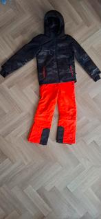 Stoere BRUNOTTI skijas met oranje skibroek KILLTEC, Overige merken, 100 tot 140 cm, Ophalen of Verzenden, Zo goed als nieuw