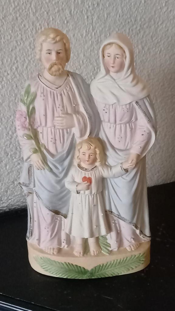 Porseleinen de heilige familia, Antiek en Kunst, Antiek | Religie, Ophalen of Verzenden