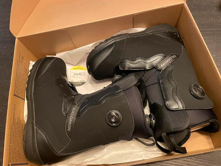 Snowboardschoenen Salomon Ivy Boa maat 27 Unisex Zwart, Sport en Fitness, Snowboarden, Nieuw, Schoenen, Ophalen
