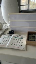Licht box light box met bijbehorende, Ophalen, Zo goed als nieuw