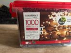 luxuriance kerstverlichting cluster | 1.000 LED Lampjes 35m, Ophalen of Verzenden, Zo goed als nieuw, Netvoeding