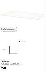 Bureaublad Trotten Ikea 160x80cm, Huis en Inrichting, Ophalen