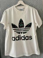 Adidas T-shirt Wit - Sportief & Leuk!, Maat 38/40 (M), Adidas, Wit, Ophalen of Verzenden
