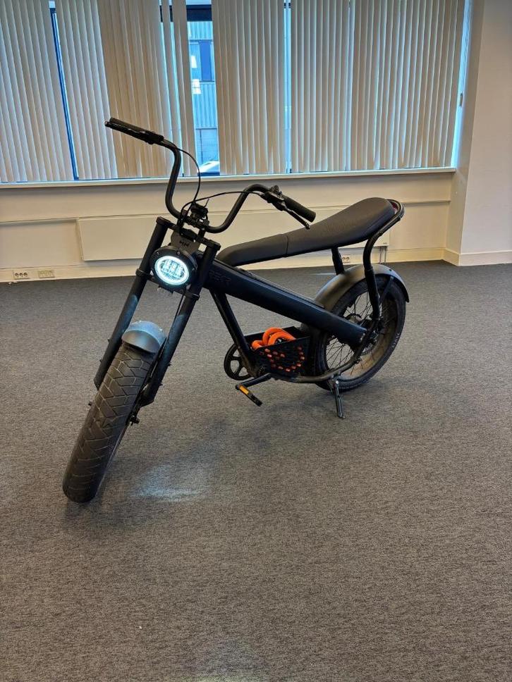 Brekr F250 Jet Matt Black - Long Range, Fietsen en Brommers, Elektrische fietsen, Gebruikt, Overige merken, 59 cm of meer, 50 km per accu of meer