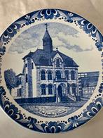 delfts blauw bord gemeentehuis Brunssum, Ophalen