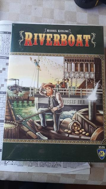 bordspel in seal Riverboat Michael Kiesling tactiekspel  beschikbaar voor biedingen