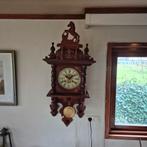 Houten Hangklok met Paard, Antiek en Kunst, Antiek | Klokken, Ophalen