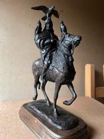 Valkerij beelden brons, Antiek en Kunst, Antiek | Koper en Brons, Ophalen, Brons