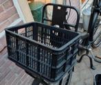 Zwart kratje Basil s fietskrat, Ophalen of Verzenden, Zo goed als nieuw