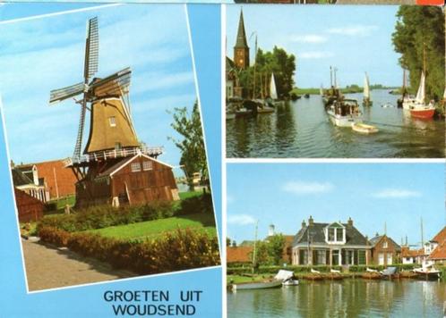 (F470) Ansichtkaart Woudsend molen De Jager 1982, Verzamelen, Ansichtkaarten | Nederland, Gelopen, Friesland, 1980 tot heden, Verzenden