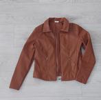 Cognac leren jasje, Ophalen of Verzenden, Zo goed als nieuw, Maat 36 (S), Bruin
