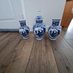 Delfs blauwe vazen, Antiek en Kunst, Antiek | Vazen, Ophalen of Verzenden