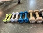 Rubberen dumbells 0,5-3 kg gewichten dumbell set, Dumbbell, 0,5-3 kg, Gewichten, Ophalen of Verzenden