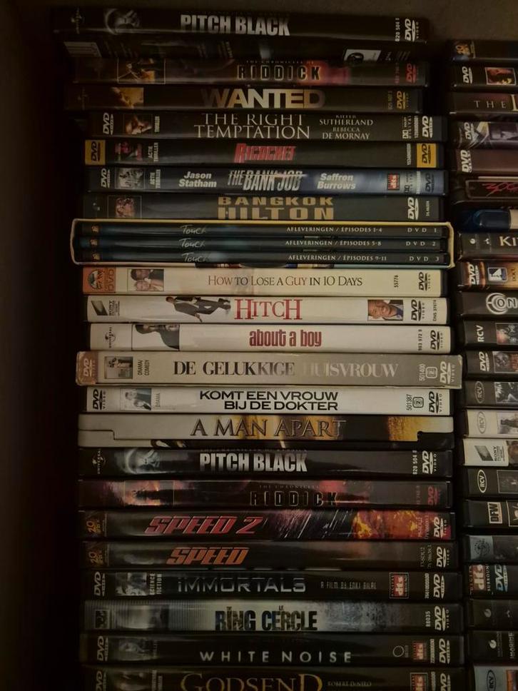 Heel veel dvd's. Enkele bluray. Alien, matrix, dune, blade, Cd's en Dvd's, Dvd's | Overige Dvd's, Zo goed als nieuw, Alle leeftijden