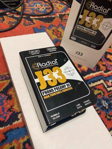 Radial J33 Phono preamp (voorversterker) beschikbaar voor biedingen