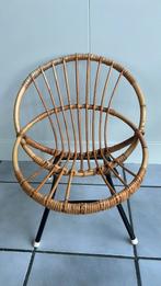 Vintage rotan kinderstoeltje, Kinderen en Baby's, Ophalen of Verzenden, Gebruikt, Stoel(en)