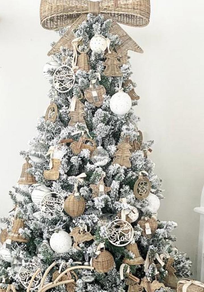 Riviera Maison glazen kerstballen met 2 kerstdozen, Diversen, Kerst, Zo goed als nieuw, Ophalen