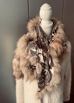 Mucho Gusto: Luxe Zijden Bontsjaal, Verzenden, Maat 46/48 (XL) of groter, Sjaal, Mucho Gusto