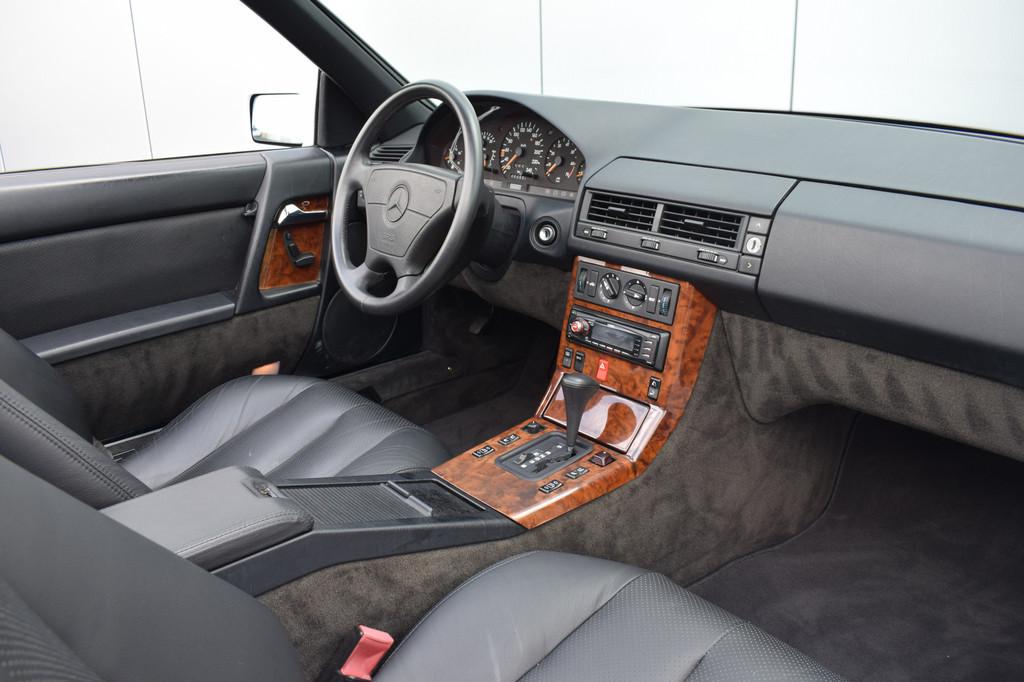 Mercedes-Benz SL-Klasse 300 SL AUTOMAAT 96dkm! (bj 1992), Auto's, Oldtimers, Automaat, Achterwielaandrijving, Zwart, 190 pk