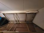 Verstelbare Auping spiralen bodems 2x 200*90, Huis en Inrichting, Ophalen, 90 cm, Beige, 200 cm