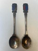 Twee zilveren ANWB souvenir lepels, Ophalen of Verzenden