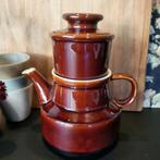 Heisterholz DE Koffiepot met Zeef Douwe Egberts, Huis en Inrichting, Keuken | Servies, Gebruikt, Keramiek, Overige typen, Ophalen of Verzenden