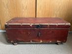 Oude houten kist, Ophalen, Gebruikt, 50 tot 100 cm, Minder dan 50 cm