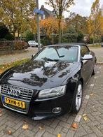 Chique Audi A5 1.8 Tfsi 118KW Cabrio Multitr 2010 Zwart Aut, Auto's, Euro 5, Zwart, 4 cilinders, Cabriolet
