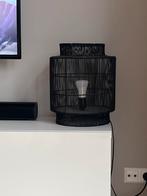 Mooie Karwei Lamp - Zwart, Huis en Inrichting, Lampen | Tafellampen, Ophalen of Verzenden, Zo goed als nieuw, Metaal, Minder dan 50 cm