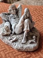 Naturecraft. Lazy man nr 811. Luie man met hond. Origineel., Ophalen of Verzenden, Gebruikt, Dier