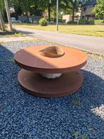 Cortenstalen vuurtafel, Tuin en Terras, Ophalen, Zo goed als nieuw