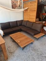 Suns Denver 5 zits loungeset Nu 2250 euro incl tafel Outlet, Tuin en Terras, Tuinsets en Loungesets, Ophalen, Teakhout, Nieuw