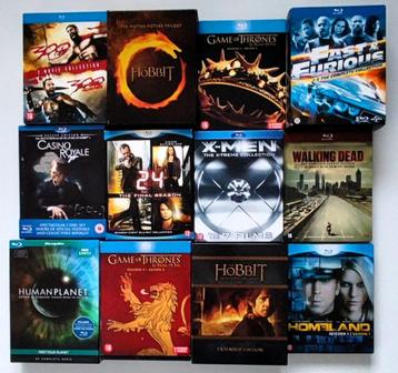 Ruime voorraad Blu-Ray en DVD films en meer beschikbaar voor biedingen