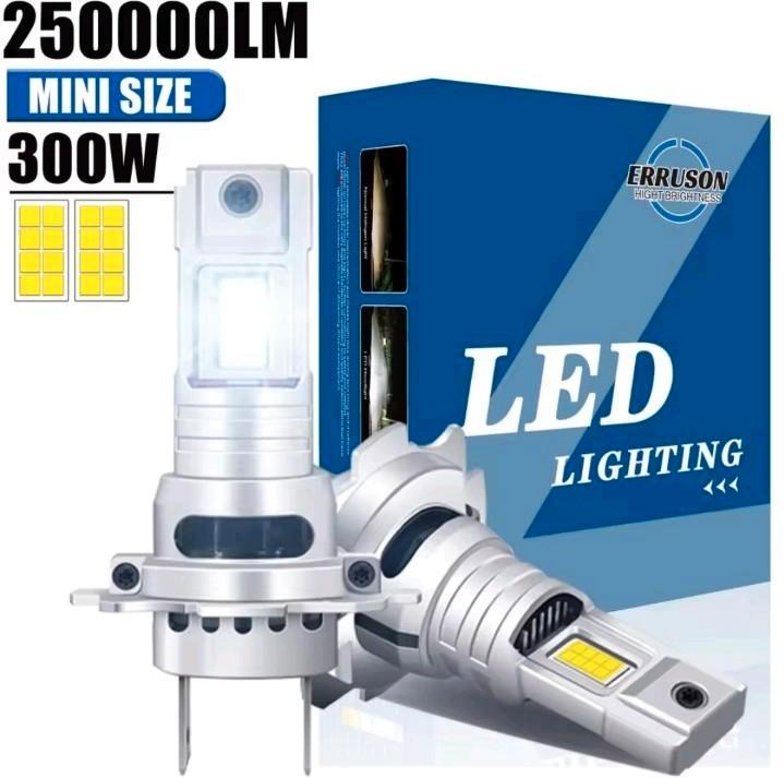 H7 topkwaliteit led aluminium steeklampen set, Auto diversen, Tuning en Styling, Ophalen of Verzenden