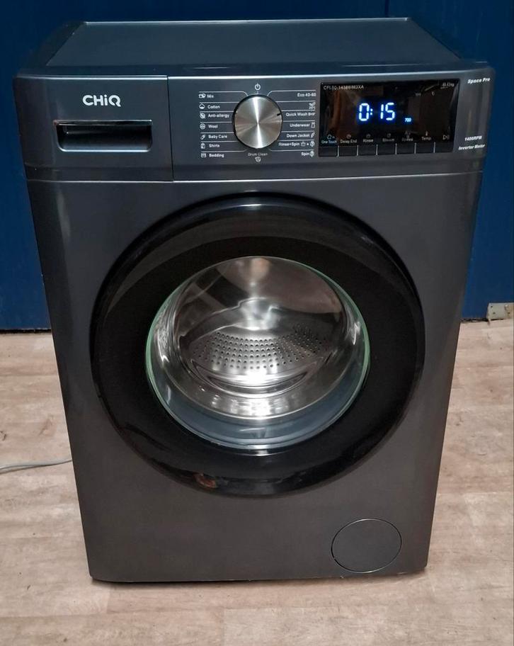 Wasmachine Chiq CFL80 8kg / 1400 rpm 4 maand oud / z.g.a.n., Witgoed en Apparatuur, Wasmachines, Zo goed als nieuw, Voorlader