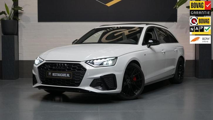 Audi A4 Avant 40 TFSI Quattro Black Optik 3x S-Line AUTOMAAT, Auto's, Audi, Bedrijf, Te koop, A4, 4x4, ABS, Achteruitrijcamera