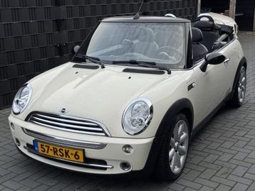 Mini Mini Cabrio 1.6 Cooper| WIT| LEER| CLIMA| 99DKM| ZEER N beschikbaar voor biedingen